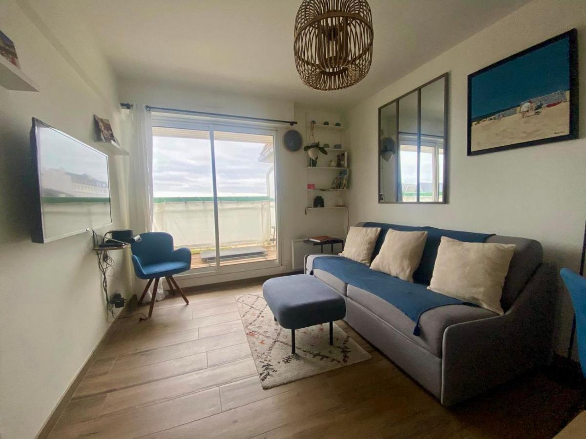 Vue Mer L'Aiglon T2 Balcon Parking Prive Wimereux Bagian luar foto